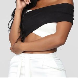 Criss-Cross crop top